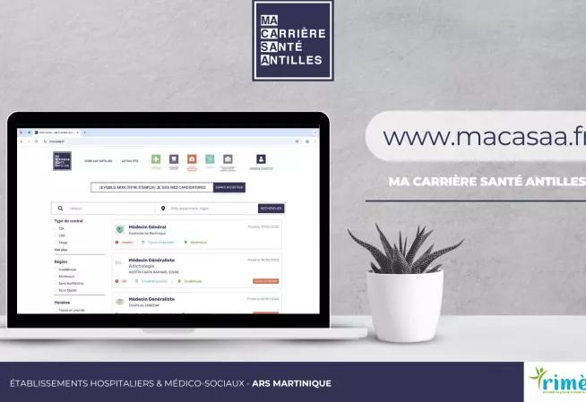 Visuel de présentation de la plateforme Macasaa