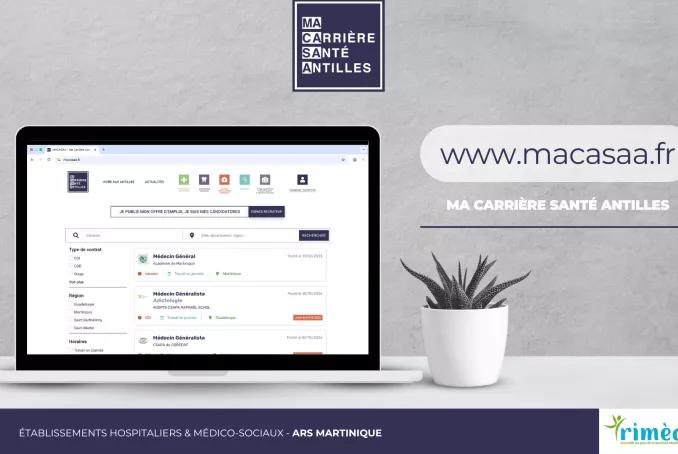 Visuel de présentation de la plateforme Macasaa